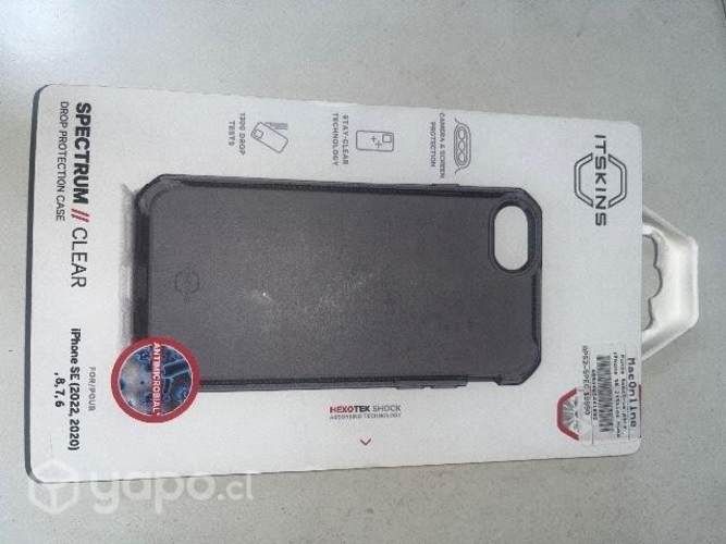 Funda ItSkins Spectrum Clear para iPhone SE