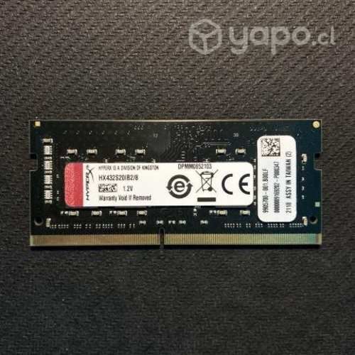 Ram DDR4 8gb 3200mhz HyperX