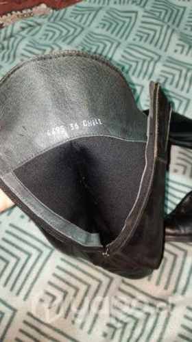 Botas de cuero 7cm de alto