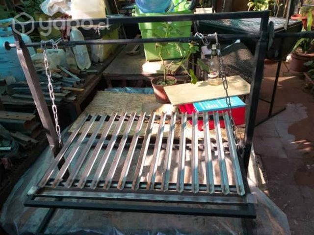 Parilla inoxidable para quincho