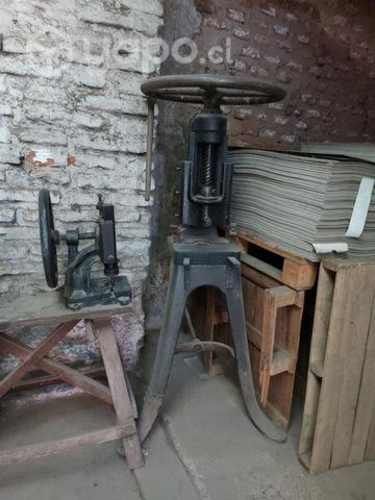 Antiguas prensas gráficas