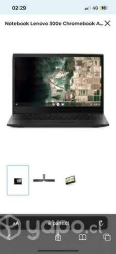 Chromebook lenovo tactil