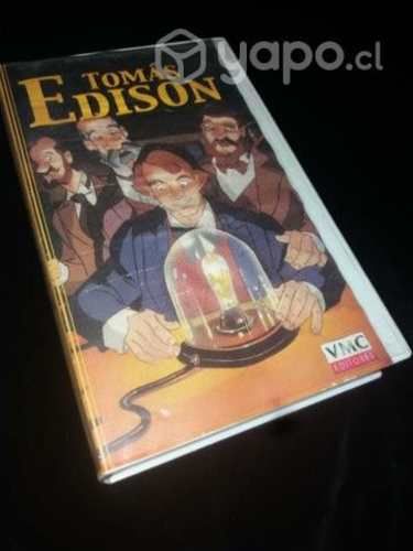 Película Tomás Edison vhs