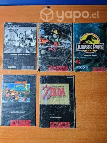 Manuales super nintendo