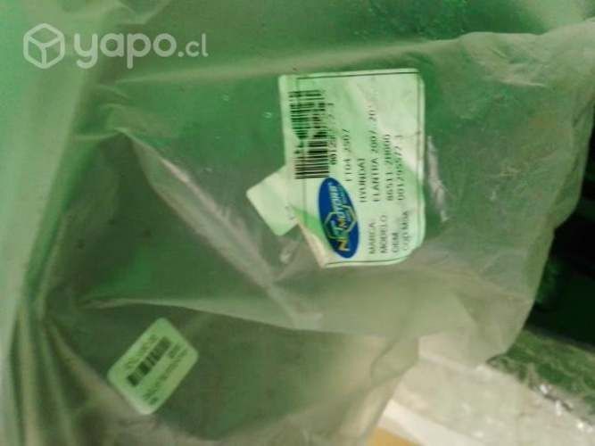 Tapabarros y parachoques nuevos