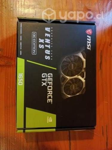 Targeta grafica gtx 1650 ventus xs