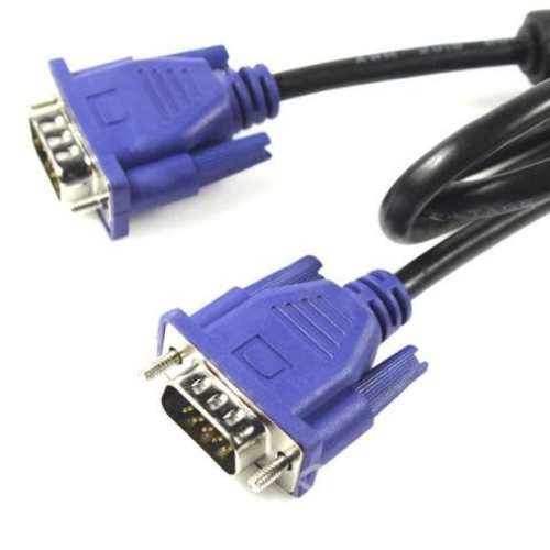 Cable vga 1,8 mts. m/m, conector azul