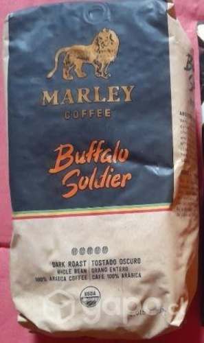 Café en grano Marley Coffe Buffalo Soldier 907g