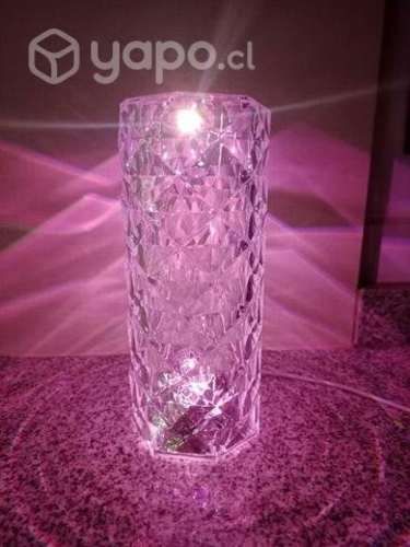 Lampara led multicolor recargable con control