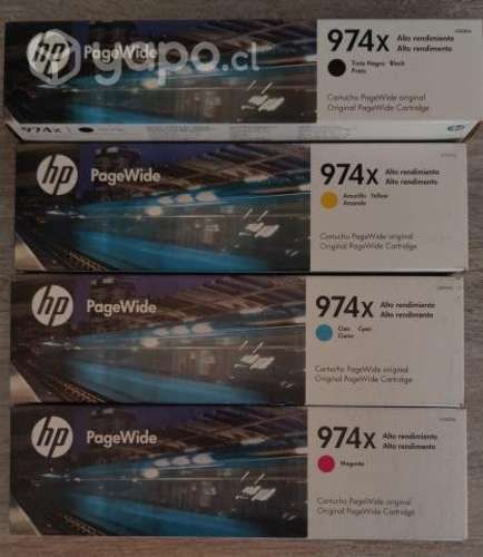 Pack Cartucho HP PageWide 974X