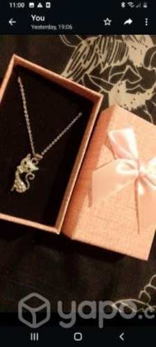 Collar gatito fantasia con brillitos