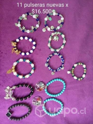 Lote 11 pulseras nuevas