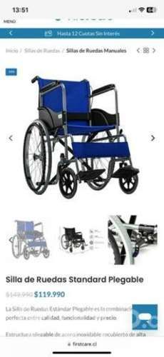 Silla de ruedas, casi nueva