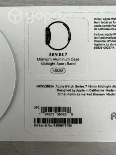 Apple Watch Serie 7 45mm