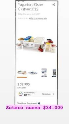 Yogutera Oster CKSTYM1012 nueva