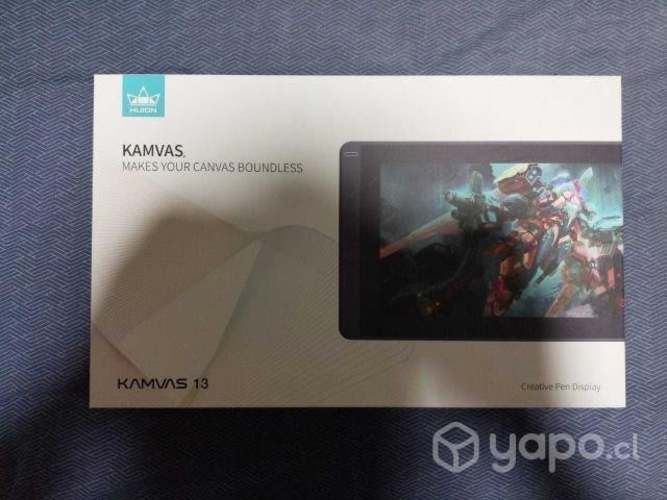 Tableta Digitalizadora de Dibujo Huion Kamvas 13