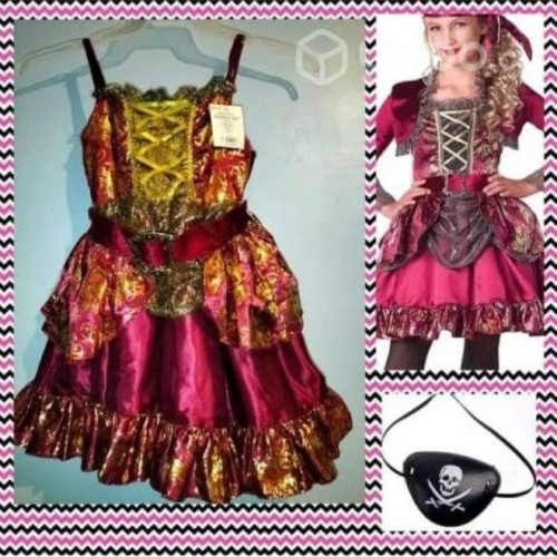 Disfraz pirata niña