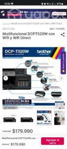 Impresora multifuncional