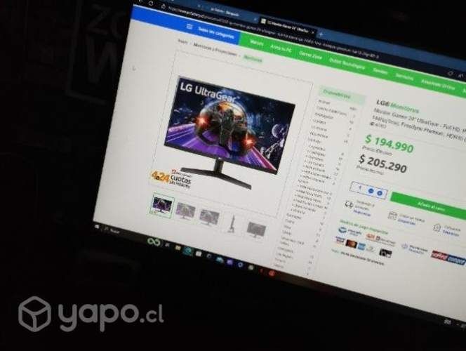 Monitor LG ultragear 144hz