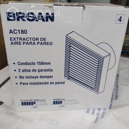 Extractor de aire Broan nuevo