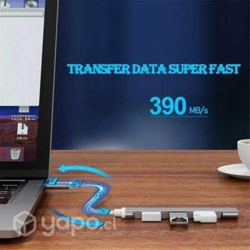HUB USB 3,0 múltiple de 4 puertos