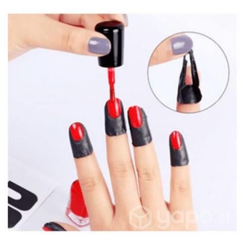 Cintas con Pegamento Esmaltado Uñas