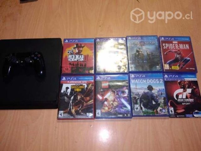 Play 4 con 8 juegos