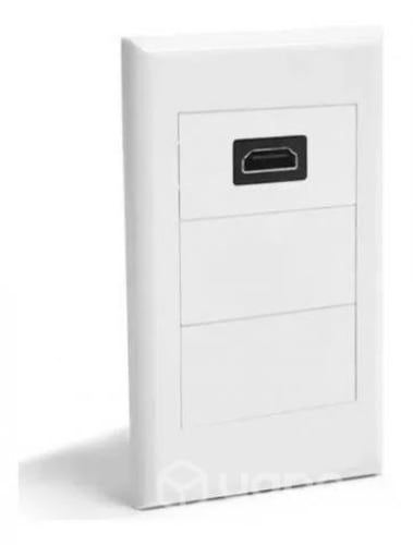 Conector Adaptador Hdmi De Pared Muralla Hembra