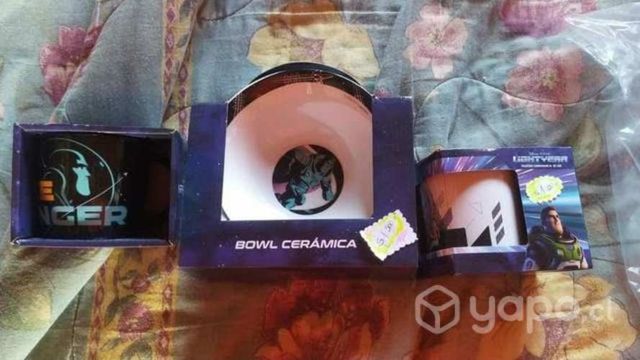 Juego de loza buzz ligth year