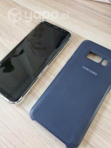 Samsung S8 con cargador inalambrico original