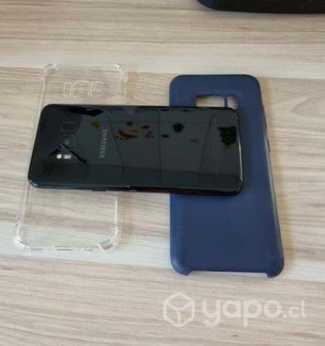 Samsung S8 con cargador inalambrico original