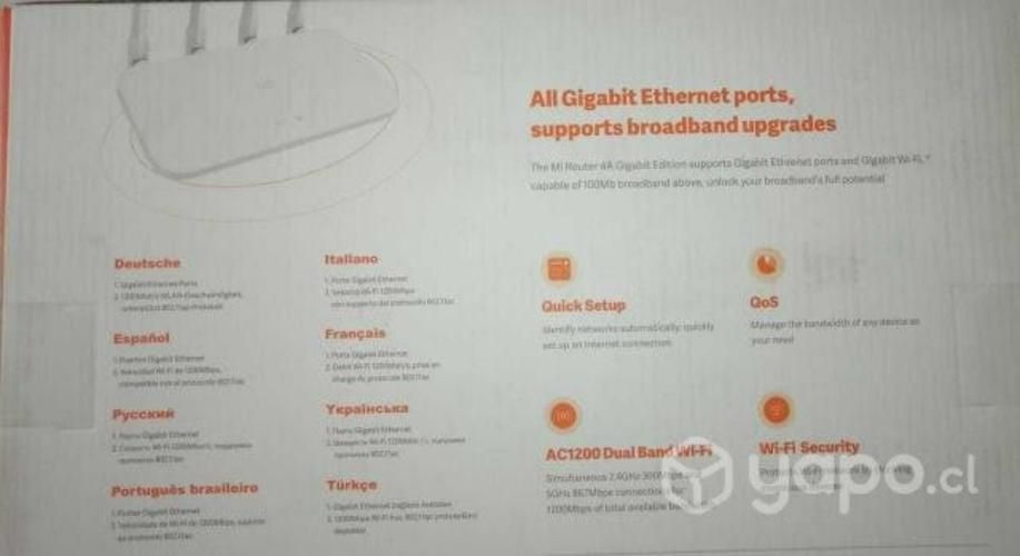 Router 4A &quot;gygabit edtition&quot; Xiaomi