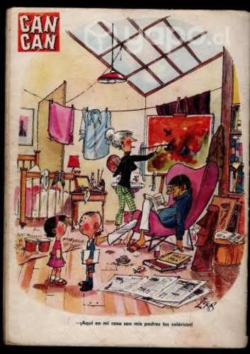Revista Can Can nº 33 Editorial Zig zag 1965