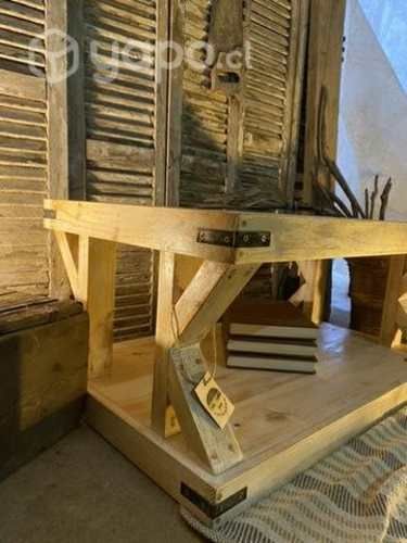 Mesa de centro rústica