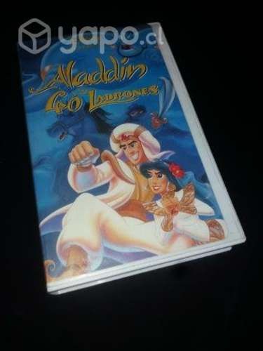 Película Aladino y los 40 ladrones vhs