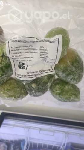 Paltas congeladas 1/2 kilo