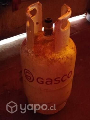 Cilindro de gas de 5kg usado