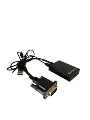 Conversor Activo Vga A Hdmi Converter 1080p Hd Ad
