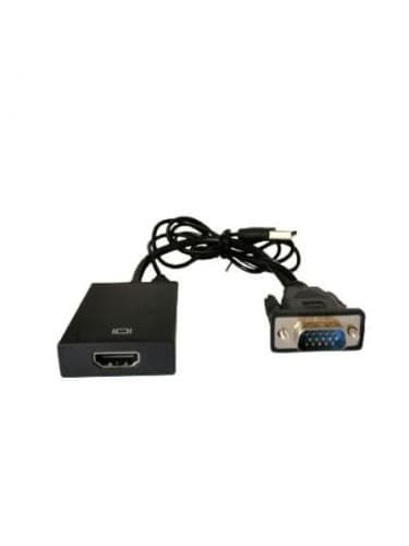 Conversor Activo Vga A Hdmi Converter 1080p Hd Ad