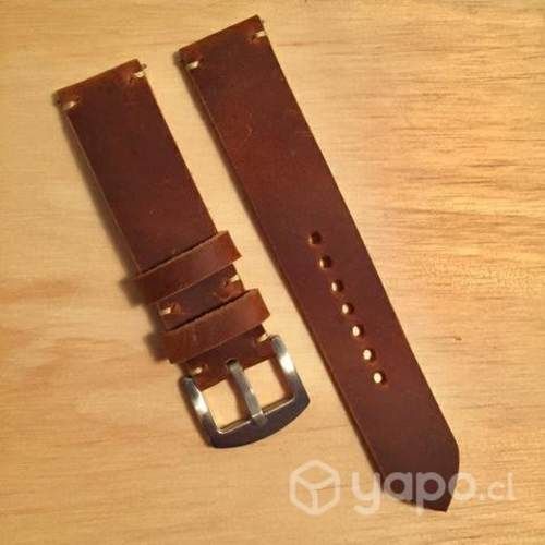 Correas de cuero para reloj, a pedido