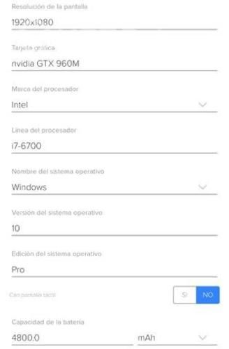 Notebook Asus Gl552v