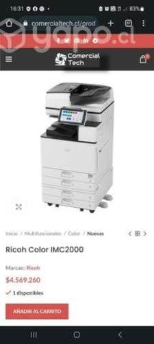 Fotocopiadora a color i blanco i negro