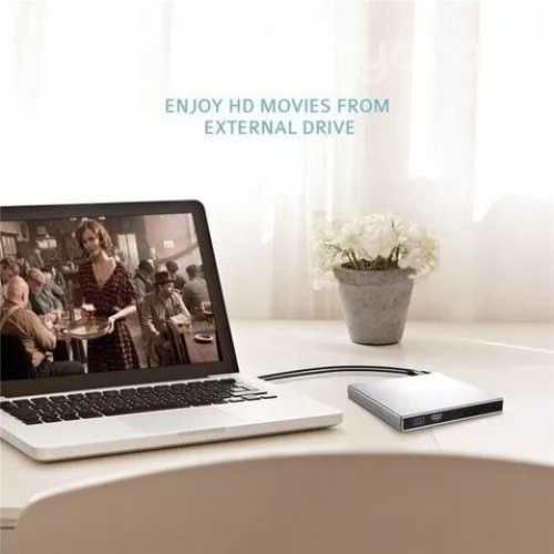 Grabador Lector Cd/dvd Externo Slim Usb 2.0