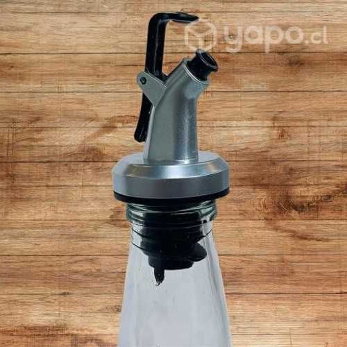 Botella De Vidrio Aceitero O Alcuza