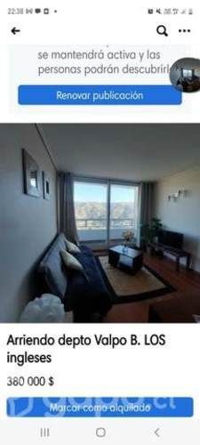 Arriendo depto en Barrio Los Ingleses Valpo