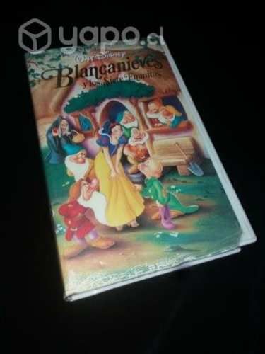 Película Blancanieves y los siete enanitos vhs