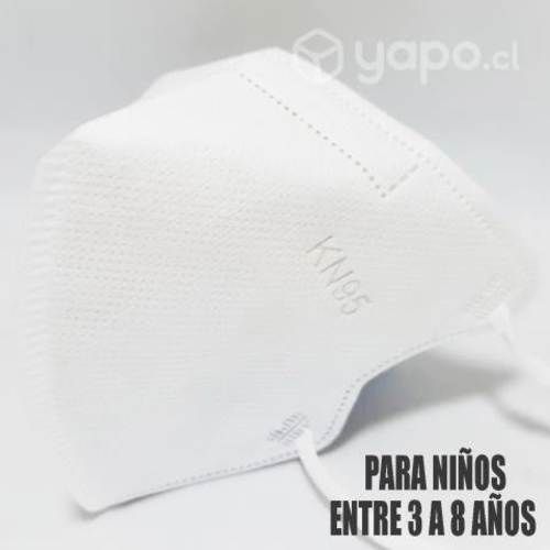 Mascarillas KN95 para niños(100 cajas de 20 unidad