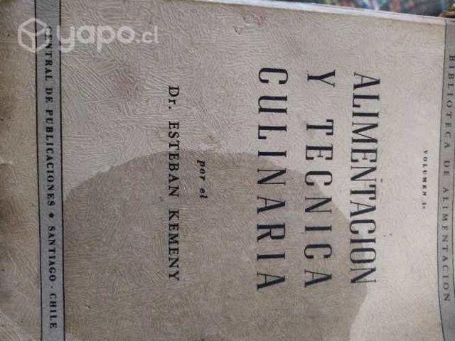 Libro alimentación y técnica culinaria
