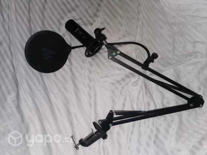 Micrófono USB Con Soporte