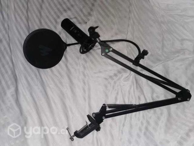 Micrófono USB Con Soporte